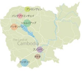 Map Cambodia